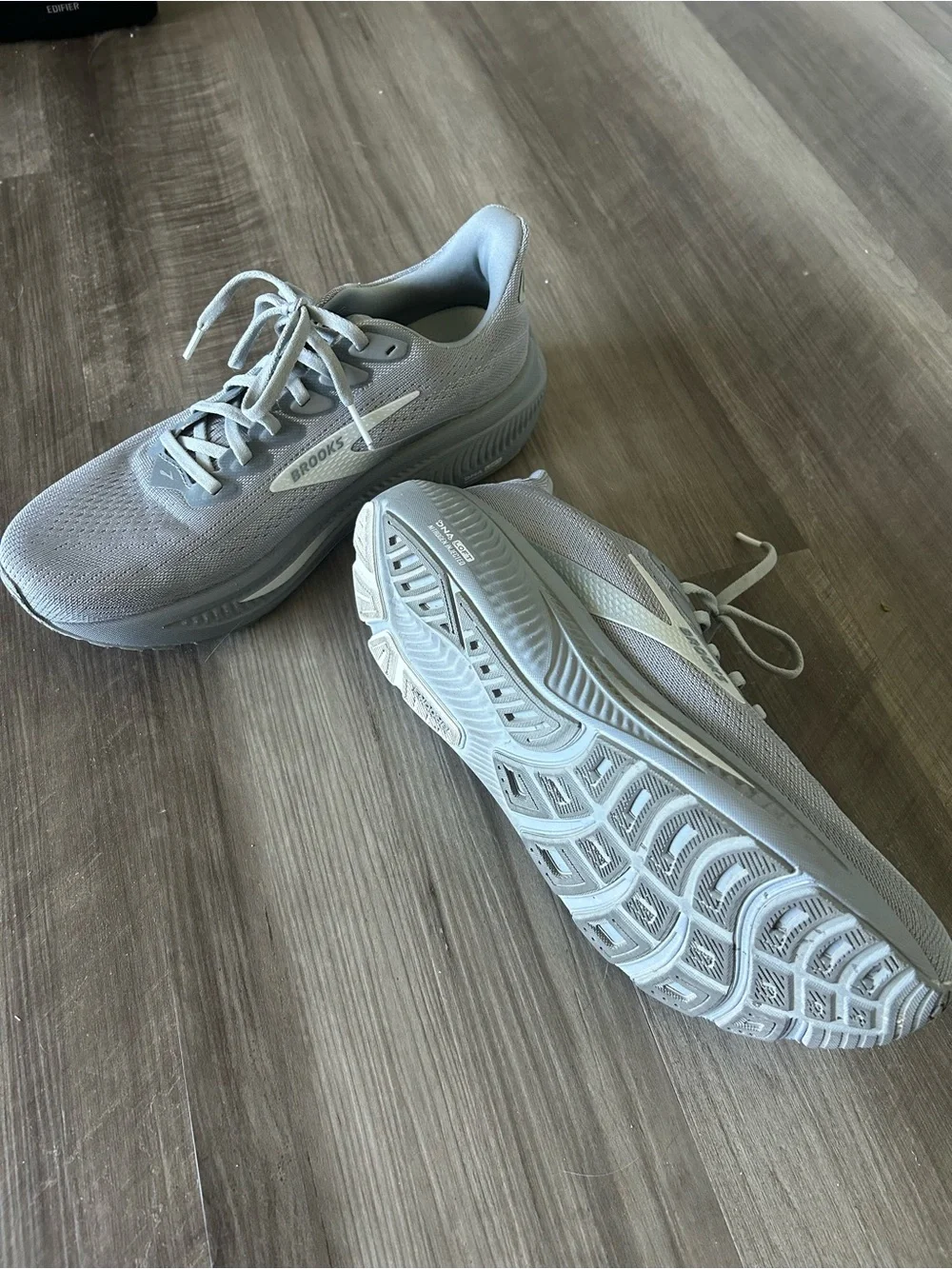 Brooks Men's Athletic Running Shoes - Light Gray